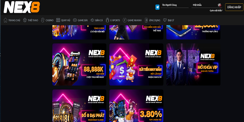 Tổng hợp các chương trình khuyến mãi nex8 mới nhất Tổng hợp các chương trình khuyến mãi nex8 mới nhất