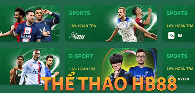 Kho tàng game tại thể thao Hb88